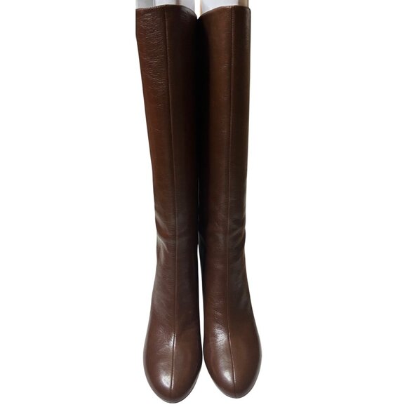 Tory Burch Tall Boot in Coco Brown, Size 9.5 BRAND NEW WITH BOX - Picture 5 of 14